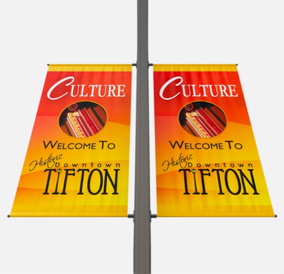 Custom Banner Printing - Light Pole Banners